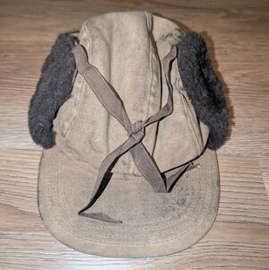 VTG Brown Trapper Hat